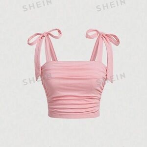 SHEIN pink top